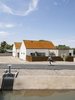 Modern home with Outdoor, Hardscapes, Desert, Horizontal Fences, Wall, Metal Fences, Wall, and Decomposed Granite Patio, Porch, Deck. View over the Canal Photo 16 of Canal House