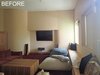 Before: Media Room Photo 4 of Cliff House modern home