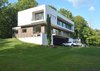 The house has a full basement with integral garage Photo 15 of Connecticut Home modern home