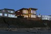 View from the beach Photo of Roads End Beach House modern home