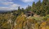 Modern home with Exterior, House Building Type, Wood Siding Material, and Stucco Siding Material. Aerial Photo 2 of Cliff House