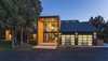 Modern home with Exterior, House, Shingles Roof Material, Wood Siding Material, Flat RoofLine, and Gable RoofLine. A view of the new entry pulling you into the once snout house. Photo of Ranger’s Ridge