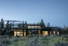 Modern home with Exterior, Flat RoofLine, House Building Type, and Wood Siding Material. Exterior view Photo of High Desert Modern