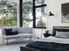 Modern home with Bedroom, Chair, Carpet Floor, Bed, and Floor Lighting. Master Bedroom Photo 7 of Tree House