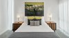 Modern home with Bedroom, Carpet Floor, Lamps, Night Stands, Bed, Storage, and Table Lighting. Master Bedroom Photo 5 of Live/Work Space