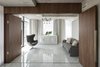 The transformed bedroom functions as a sitting room. Photo 7 of Thompson Hotel Private Suite modern home