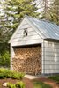 Modern home with Outdoor, Back Yard, Wood Patio, Porch, Deck, Gardens, Shrubs, and Concrete Patio, Porch, Deck. Firewood Storage Photo 2 of The Long Studio