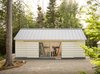 Modern home with Office, Chair, Desk, and Concrete Floor. Studio Entry Court Photo of The Long Studio