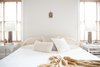 A simple artifact placed over the bed makes a tongue-in-cheek statement. Photo 14 of SOMO: southern mod modern home