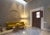 Modern home with Cement Tile Floor. Color is important in Mexico and furniture and Art provide this on the Lemon tree house Photo 12 of Lemon Tree House