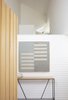 Modern home with Doors, Exterior, Swing Door Type, and Wood. Inside, white siding echoes the exterior of the home. Photo 4 of Slatted Beach Retreat