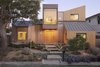 Modern home with Exterior, Wood Siding Material, and House Building Type. "The design intent was to calm down the geometry of the house," says Blue Truck Studio’s Peter Liang of the renovation. Photo 2 of Slatted Beach Retreat