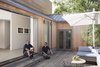 Modern home with Outdoor. Patios take advantage of Southern California's balmy weather. Photo 11 of Slatted Beach Retreat