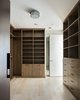 Modern home with Bedroom, Ceiling Lighting, Wardrobe, Recessed Lighting, and Storage. Master Closet Photo 14 of Minimal House One