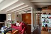 Modern home with Living Room. The living room and hallway cabinets are original birch panelled pieces. Photo 7 of Kallin Rancho