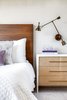 Modern home with Bedroom. Hints of color and texture add to the simplicity of the interior design. Photo 9 of Light Filled House For Ten