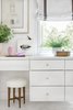 Modern home with Bath Room. The master vanity kept classy and classic. Photo 10 of Light Filled House For Ten
