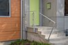 Exterior decks and railings also utilize galvanized steel support members and aluminum bar grating
to provide a slightly industrial, yet refined appearance. Photo 3 of Ligonier Street Residence modern home