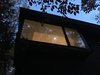 Modern home with Windows. Master Bedroom - Exterior view of new custom wraparound window seat Photo 3 of Mid-Century Life Crisis