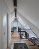 Modern home with Hallway and Light Hardwood Floor. former attic space now living space, view across bridge Photo 6 of Bridge House