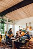 Modern home with Living Room, Chair, Coffee Tables, Console Tables, and Table Lighting. As seen in Boulder Lifestyle Magazine Photo 10 of Boulder Kitchen