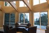 The round shape helps bring the outdoors in Photo 3 of Round House in Wine Country modern home