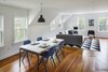 Modern home with Dining Room, Pendant Lighting, and Medium Hardwood Floor. The Upstairs at The Bracy House Photo 8 of The Bracy House
