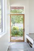 Modern home with Doors, Exterior, Swing Door Type, and Wood. Large glass and wood front door Photo 7 of Contemporary Home With Chef's Kitchen