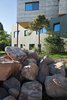 A double-stud wall assembly and triple pane Zola European Windows create a super-insulated envelope, powered by a geothermal ground source heat pump and 10 kw PV system. Photo 7 of Sunset modern home