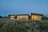 Modern home with Windows, Metal, Picture Window Type, and Wood. They wanted the planar landscape to feel like it was traveling through the home–letting the outside in, and back out again. Photo 9 of House of Fir
