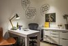Modern home with Office, Chair, Desk, Study Room Type, Storage, and Lamps. interior, office space Photo 2 of Cru at the Annex - Tasting Room