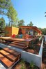 Southwest corner looking back toward house Photo 11 of Higgins Lake House modern home