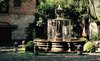 Exterior fountain at the corner. Photo 16 of Casa Lila modern home