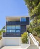 Modern home with Exterior, Stucco Siding Material, Flat RoofLine, Metal Siding Material, and House Building Type. Exterior Front Photo 20 of Echo House