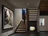 Modern home with Staircase, Wood Railing, Wood Tread, and Metal Railing. South Stair Photo 4 of the Duncan Residence