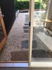 Modern home with Outdoor and Back Yard. Owner-designed minimalistic pathway to the backyard. Photo 3 of Hollin Hills 2017 Renovation