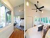 The master bedroom w/ continuous band of windows. Photo 7 of New Tudor modern home