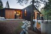 Modern home with Outdoor, Back Yard, Small Patio, Porch, Deck, and Concrete Patio, Porch, Deck. Entry view with small concrete patio for bbq Photo of New Tahoe