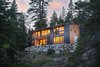 Modern home with Exterior, Cabin Building Type, House Building Type, Wood Siding Material, and Shed RoofLine. Exterior View Photo 3 of New Tahoe