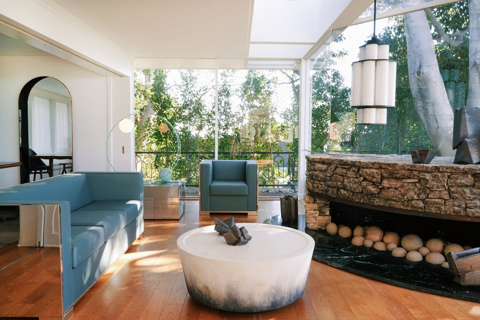 The wooded enclave of Trousdale Estates is an architecturally significant neighborhood above Sunset Boulevard that Dean Martin, Frank Sinatra, Groucho Marx, and Richard Nixon once called home.