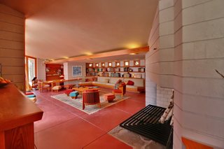 According to Tom Papinchak, president of Usonian Preservation, the restoration was the most difficult part of relocating Frank Lloyd Wright's <span style="font-family: Theinhardt, -apple-system, BlinkMacSystemFont, "Segoe UI", Roboto, Oxygen-Sans, Ubuntu, Cantarell, "Helvetica Neue", sans-serif;">Mäntylä</span><font face="Theinhardt, -apple-system, BlinkMacSystemFont, Segoe UI, Roboto, Oxygen-Sans, Ubuntu, Cantarell, Helvetica Neue, sans-serif">. "The family raised several children in house, so there was wear and tear," says Papinchak. "We questioned whether we restore it to its original, pristine state. There is a fine line </font>there<font face="Theinhardt, -apple-system, BlinkMacSystemFont, Segoe UI, Roboto, Oxygen-Sans, Ubuntu, Cantarell, Helvetica Neue, sans-serif">." Ultimately, they did restore 40 linear feet of cypress. </font>