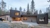 Modern home with Exterior, Wood Siding Material, House Building Type, Metal Roof Material, Shed RoofLine, and Metal Siding Material. North approach to house Photo 2 of Good Haus