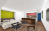 View of kitchen / living / sleeping areas Photo 4 of DC Waterfront Residence modern home