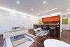 Modern home with Living Room, Coffee Tables, Recessed Lighting, Chair, Ceiling Lighting, and Medium Hardwood Floor. Overall View of Space Photo 3 of DC Waterfront Residence