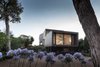 Modern home with Outdoor, Front Yard, Shrubs, and Trees. Street Facade Photo 16 of Residence J&C