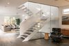 Modern home with Staircase, Metal Tread, and Metal Railing. these stairs.... Photo 12 of Sugarhouse Studio