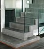 staircase covered with the icelandic natural stone "blagryti" (bluestone) Photo 10 of Casa G modern home