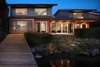 Exterior view of the Lakeside House. Photo of The Lakehouse modern home