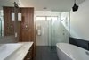 Master bathroom. Photo 9 of The Lakehouse modern home