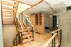 white(out) house: open risers on the custom staircase with bamboo treads reinforces the open feel of the home. Photo 6 of white(out) house modern home